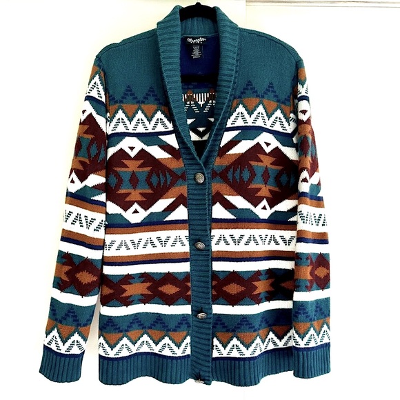 Wrangler Aztec Cardigan - Picture 4 of 14